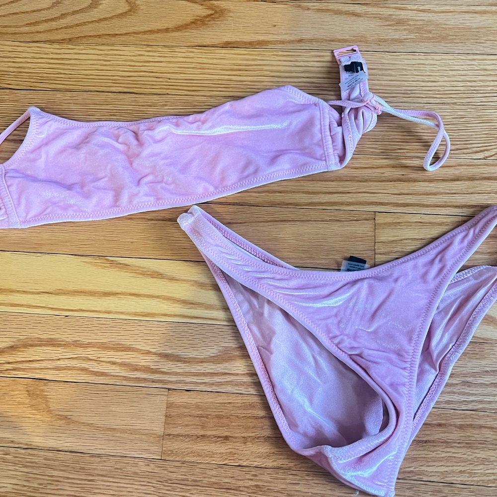 TRIANGL Pink Bikini Set